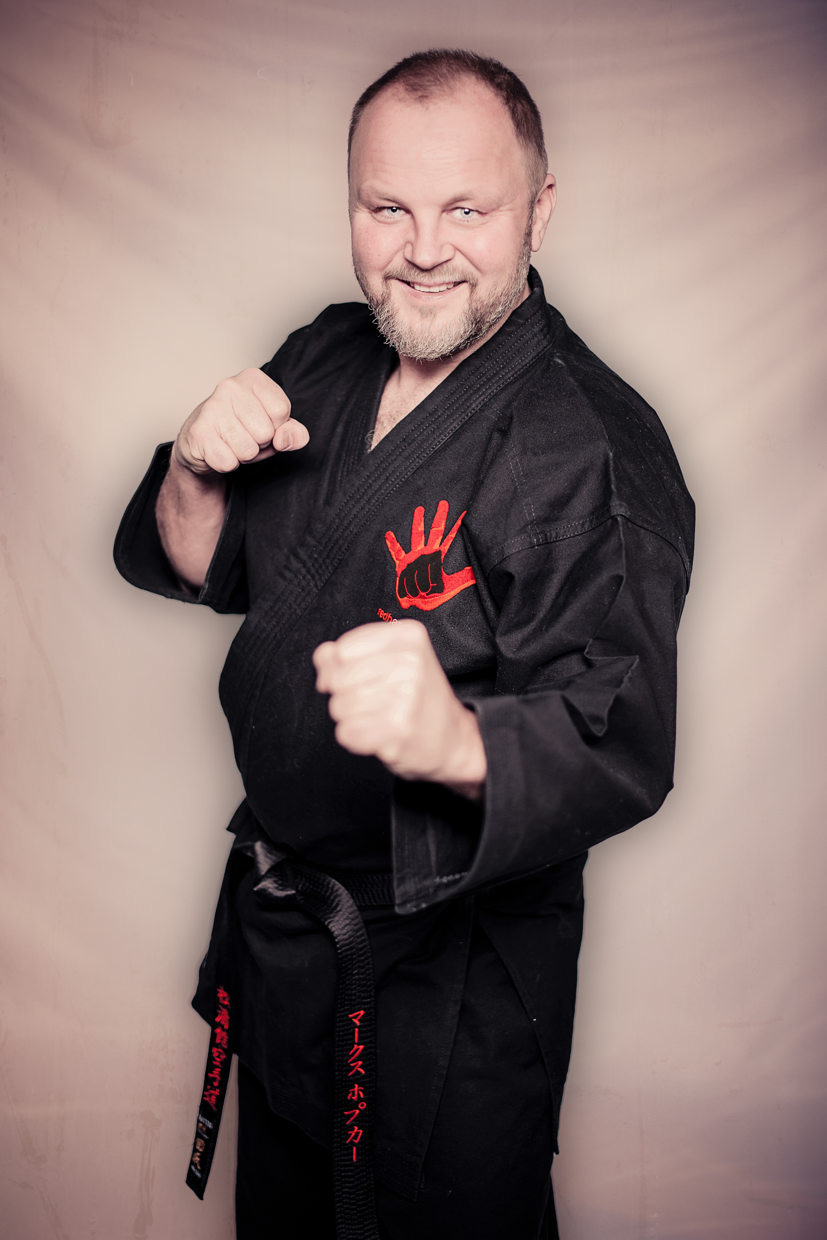 Markus H&ouml;pker im Karate-Gi